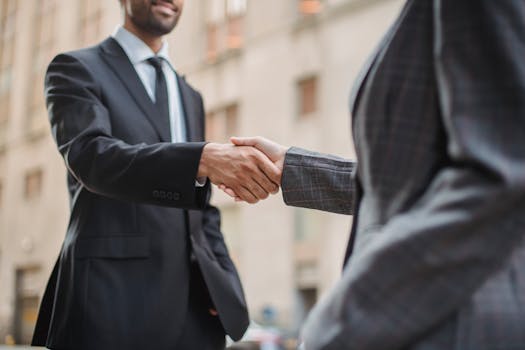Woman successfully networking with peers
