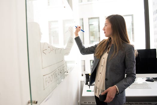 empowered woman learning tech skills