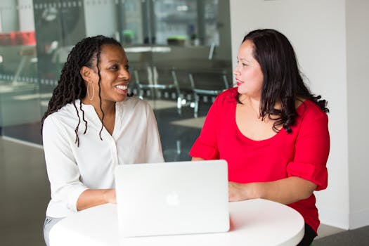 a woman sharing insights with colleagues