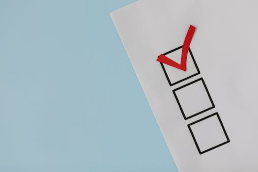 downloadable checklist