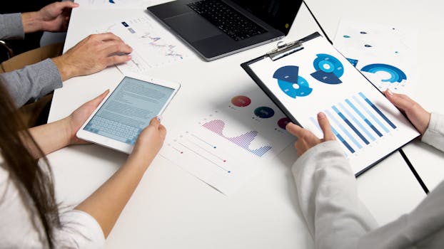 team collaboration in a tech meeting